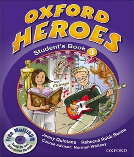 Oxford Heroes 3 - Student Book With Multi-rom, De Quintana, Jenny. Editora Oxford, Edição 1 Em Inglês