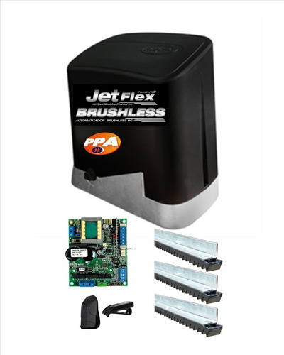 Kit Motor Porton Electrico Ppa Dz Home Brushless 400kg