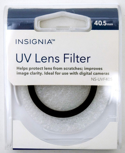 Insignia Ns-uvf405 40.5 mm Uv Lente Camara Filtro Bloque