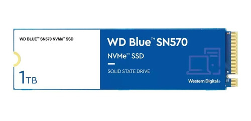 Disco Solido Ssd M.2 1tb Wd Blue Sn570 Nvme M.2 2280