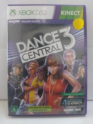 Jogo Xbox 360 Dance Central 3 Português Mídia Física Origina