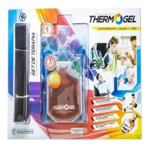 Thermogel Compresas De Gel Kit 3 Pza Frío/calor