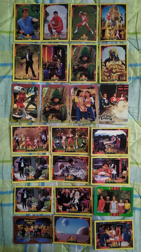 Coleccion Cartas Originales Importadas Power Rangers 1993 