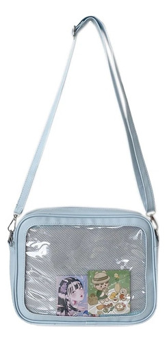 Monedero Crossbody Transparente Estilo Japonés Para Mujer