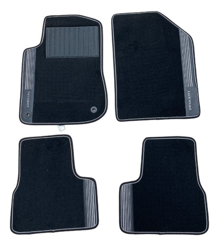 Jgo Cubre Alfombras Boucle Peugeot 208 / 2008 Originales