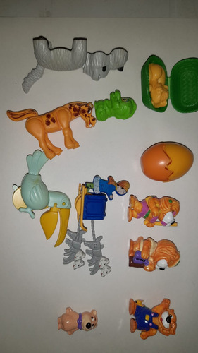 Kinder Ovo Gato Várias Miniaturas Leoventuras Animais Raro (Usado)