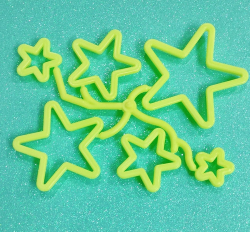 Cortador De Estrellas Galletas Masa Flexible Repostería 