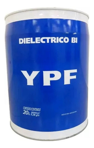 Óleo Isolante Transformador Ypf Dielétrico Bi - Balde 20l