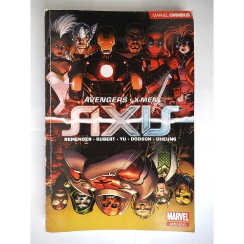 Avengers X-men Axis Marvel Omnibus Televisa