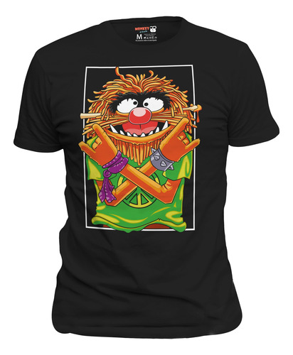 Playera Retro Muppets Animal #0025cv