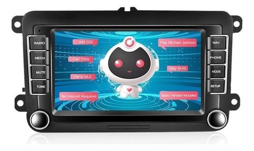 7 Pulgadas Ai 8-core 4+64g Android 10.0 Coche Estéreo Dsp Pa