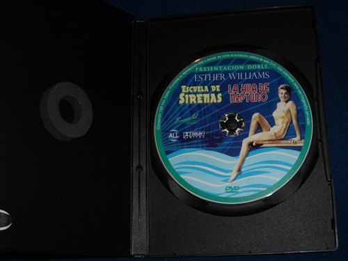 Escuela De Sirenas / Hija De Neptuno- Dvd- . Esther Williams (Usado)