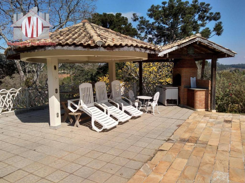 Imagem 11 de 30 de Linda Chácara Com Piscina, Área Gourmet, Playground, Casa Com 04 Dormitórios À Venda, 10000 M² Por R$ 890.000 - Pedra Bela/sp - Ch0511