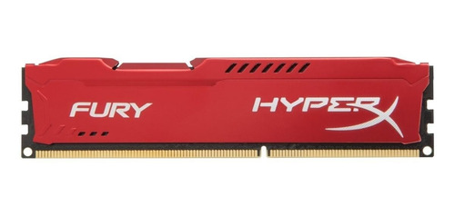Imagen 1 de 2 de Memoria RAM Fury color Rojo 8GB 1 HyperX HX316C10FR/8