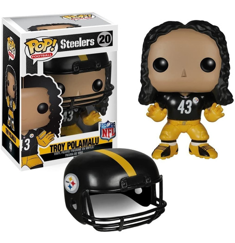 Troy Polamalu Funko Pop Pittsburgh Steelers Nfl Acereros