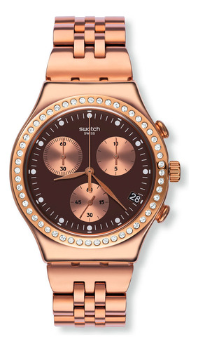 Reloj Swatch Precious Rose De Acero Ycg414g