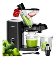 Comprar Extractor De Jugos, Exprimidora De Jugos De Masticación Lenta,exprimidor De Prensado En Frío Para Verduras Y Frutas, Zanahorias, Cítricos Y Apio, Función De Reversa, Cepillo Limpiador Incluidos