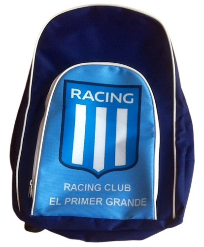 Racing Mochila Super 21 Oficial Modelo Exclusivo Escolarrr