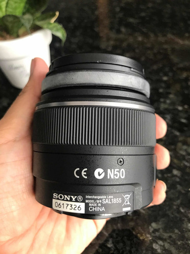 Lente Sony A-mount 18-55mm F/3.5-5.6 Sal 1855