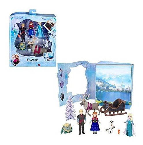 Disney Frozen Toys, Frozen Story Pack Con 6 Personajes Clave