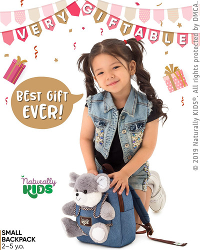 Rata Ratón De Peluche Naturally Kids Para Niños Pequeños