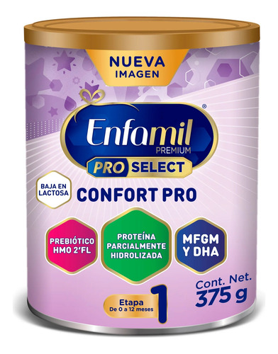 Enfamil Premium Proselect Confort Pro Etapa 1, Lata 375 Grs