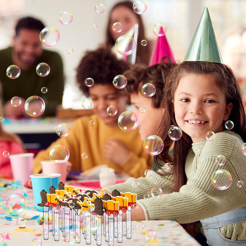Recuerdos Fiesta Burbujas Niños Y Niñas Varitas Tubo Bulk Color