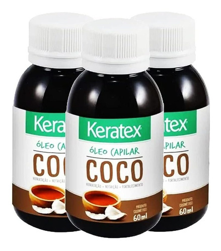 Oleo De Coco Capilar Keratex 60ml A