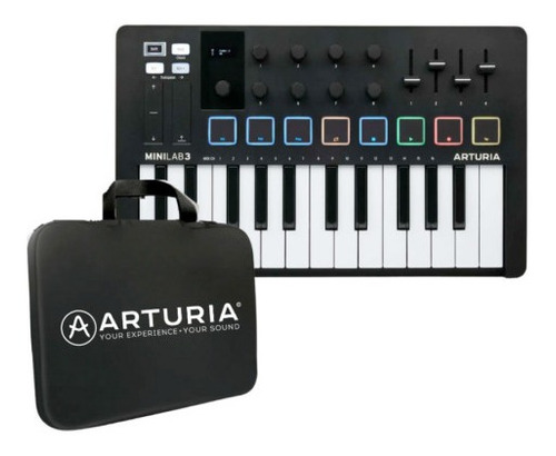 Arturia Minilab 3 Black Edition Última Edición + Funda