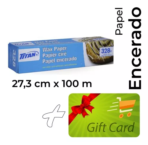 Papel Encerado TITAN, 12x328 Pies