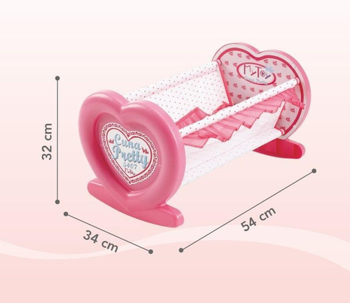 Imagen 2 de 3 de Cunita De Muñecas Mytoy Pretty