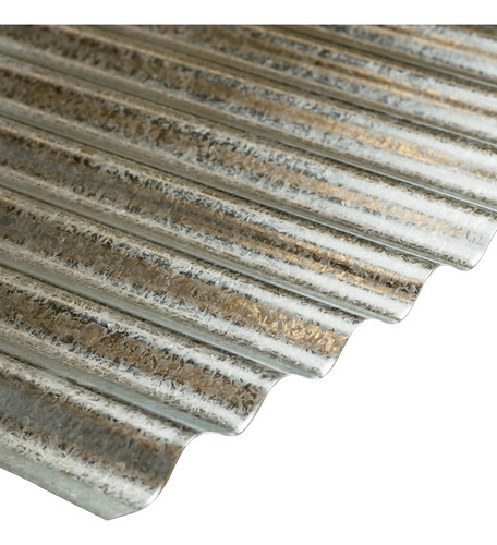 Chapas Techo Galvanizadas Acanalada C25 X 10 Mts Ternium
