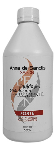 Liquido Locion Para Permanente Forte Anna De Sanctis X 500ml