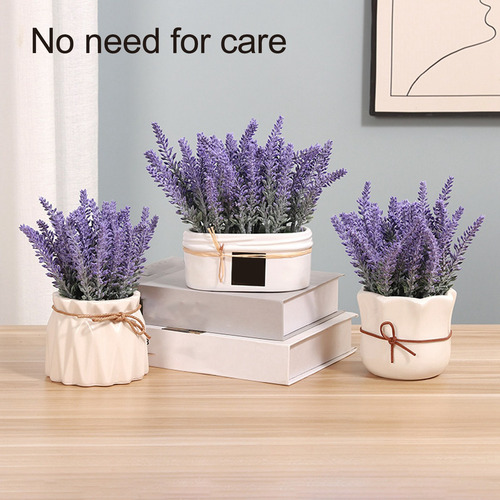 Small Artificial Plants Pots Mini Fake Potted Ornament