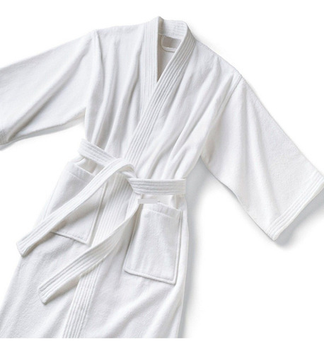 Bata De Baño Kimono Personalizada 100% Algodón (s- M ) 450gr