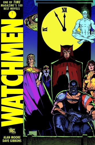 Comic Watchmen Dc Comics Pasta Dura En Ingles