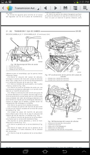 Manual Transmisión Automática De Dakota (42re) 95-00 Español (Usado)