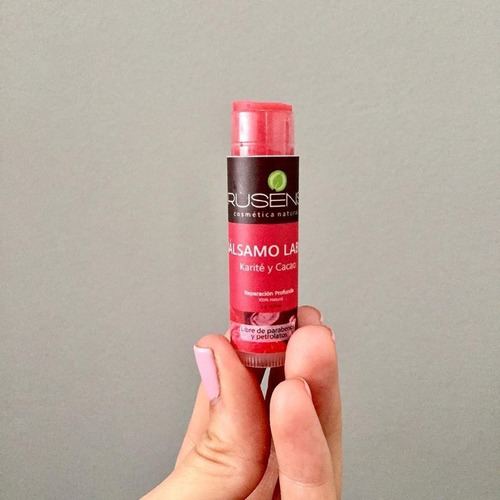 Balsamo Labial Rusens Con Karite Y Cacao Hidrata Y Restaura
