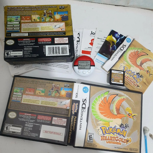 Pokémon Heartgold Com Pokewalker Na Caixa (Usado)
