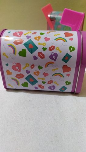Caja Metálica Buzón 12pz Surtido Dulcero Este 14 De Febrero