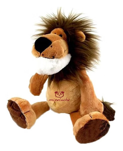 Imagen 3 de 4 de León De Peluche Importado Original Leoncito Leones