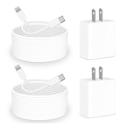 [apple Mfi Certified] iPhone 14 Fast Charger, Lanwk 2 Pack 2