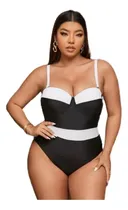 Comprar Mallas Enterizas Push-up Taza Grande Taza Bicolor 50\u002F52