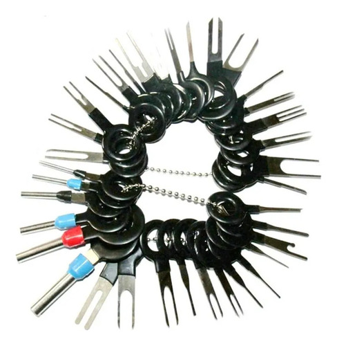 Kit De Terminales Automotrices Con Extractor Eléctrico De 36