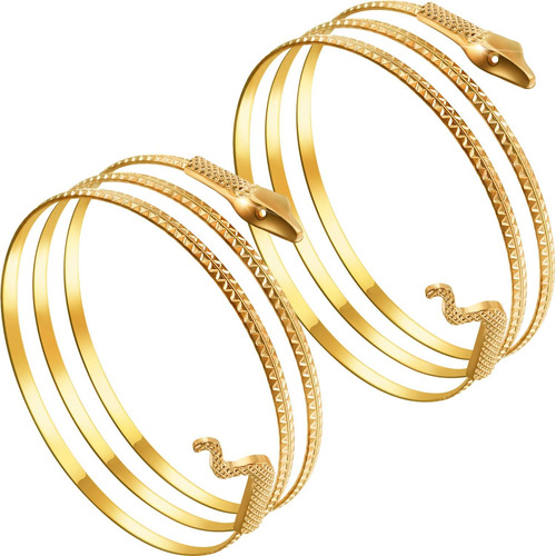 Hicarer 2 Pack Brazalete De Serpiente De Halloween Brazalete