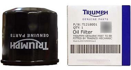 Filtro Aceite Triumph