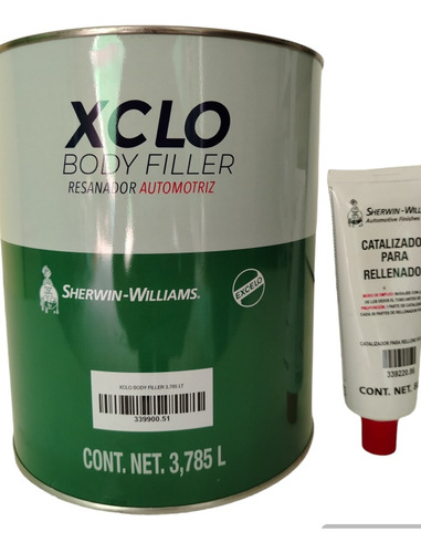 Pasta Rellenador Xclo Sherwin Williams 3.78lts