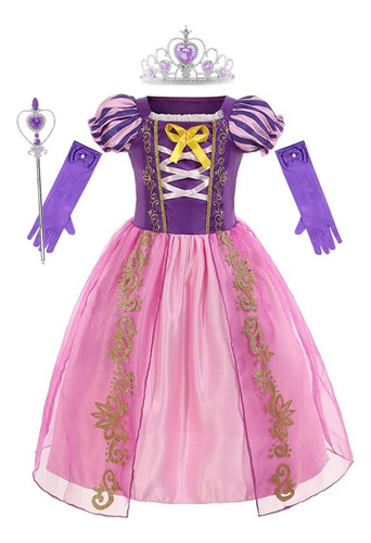 Disfraz De Princesa Para Niña  Carnaval  Cosplay  Fiesta