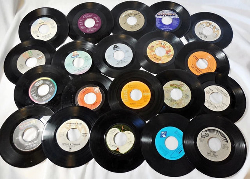 25 Discos De Vinilo Para Manualidades Y Decoracion  De 7 In