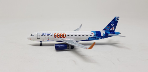 Jetblue, A320, 1:400, Aeroclassics, Metalico, Avion